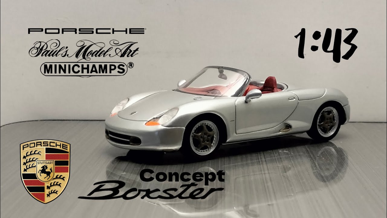 Обзор модели Porsche Boxter Concept 1:43 Minichamps