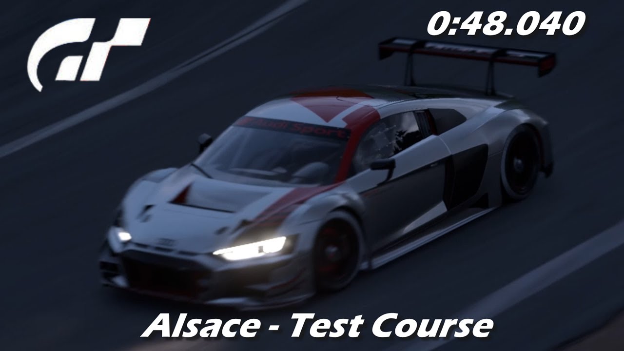 GT Gr.3 Racing | Alsace - Test Course | '19 Audi R8 LMS Evo | Gran Turismo 7