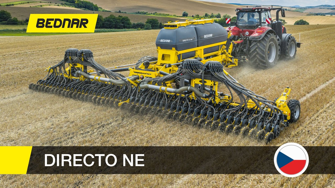 BEDNAR FMT | No-till sec&iacute; stroj DIRECTO NE
