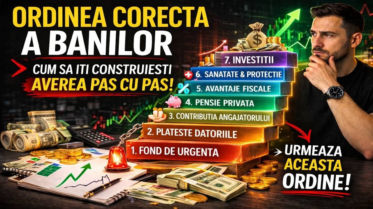 Majoritatea Oamenilor Investesc Gresit: Ordinea Corecta Ca Sa Construiesti Avere
