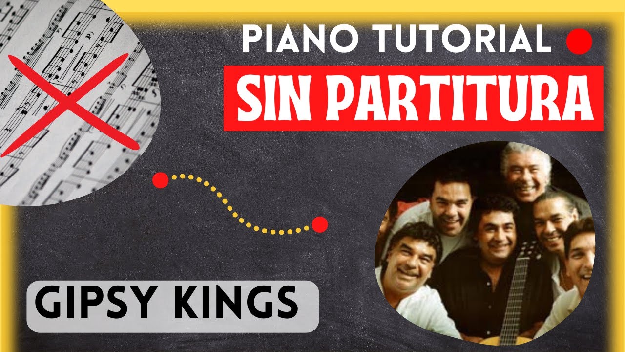 🎹Bamboleo PIANO tutorial  Gipsy Kings🕺acompañamiento👉Sin partitura