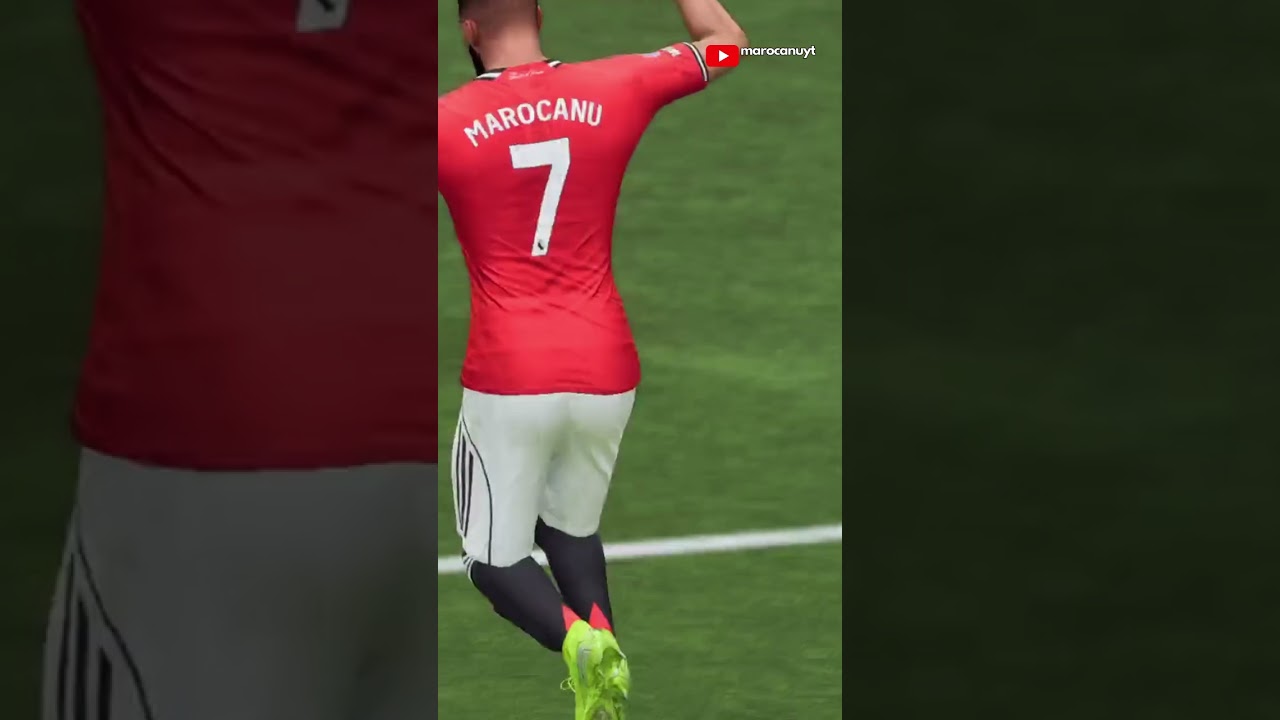PRIMUL GOL IN PREMIER LEAGUE ❤️#fc26 #playercarrer #marocanu #manunited #manchesterunited