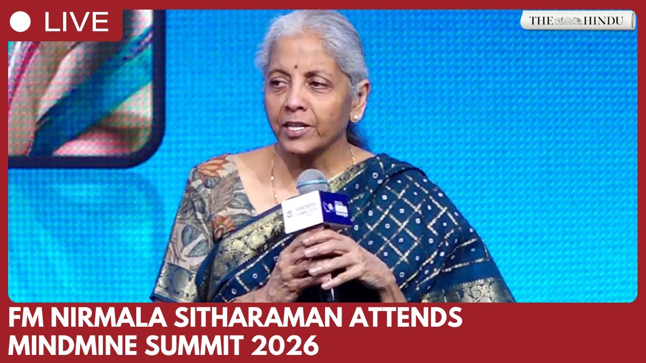 Finance Minister Nirmala Sitharaman attends Mindmine Summit 2026 in New Delhi