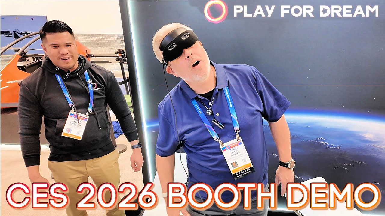 CES 2026 Booth Interviews: First Look At Play For Dream's Upcoming Lightweight Prototype VR Headset