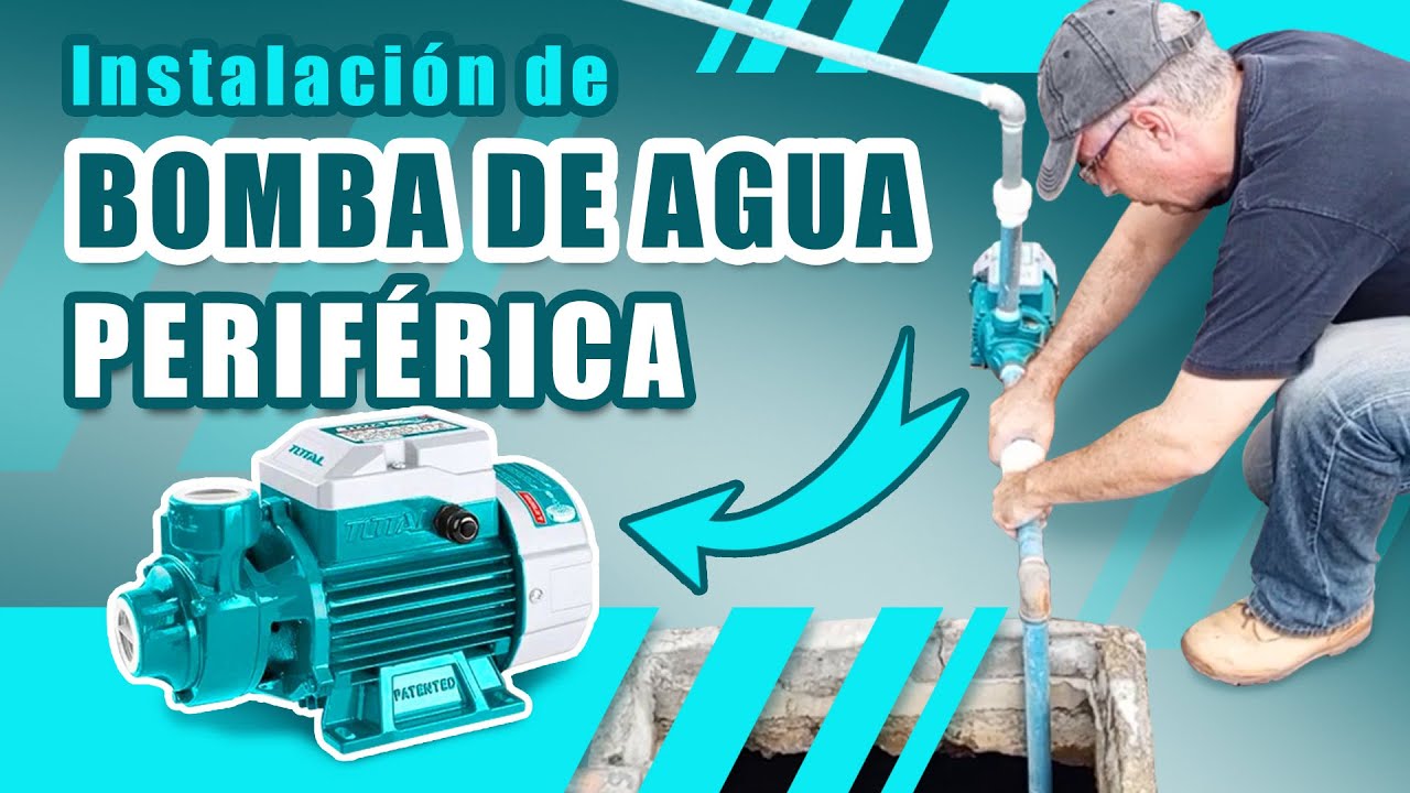 Cómo instalar una BOMBA DE AGUA PERIFÉRICA de 1 HP - TOTAL Tools World