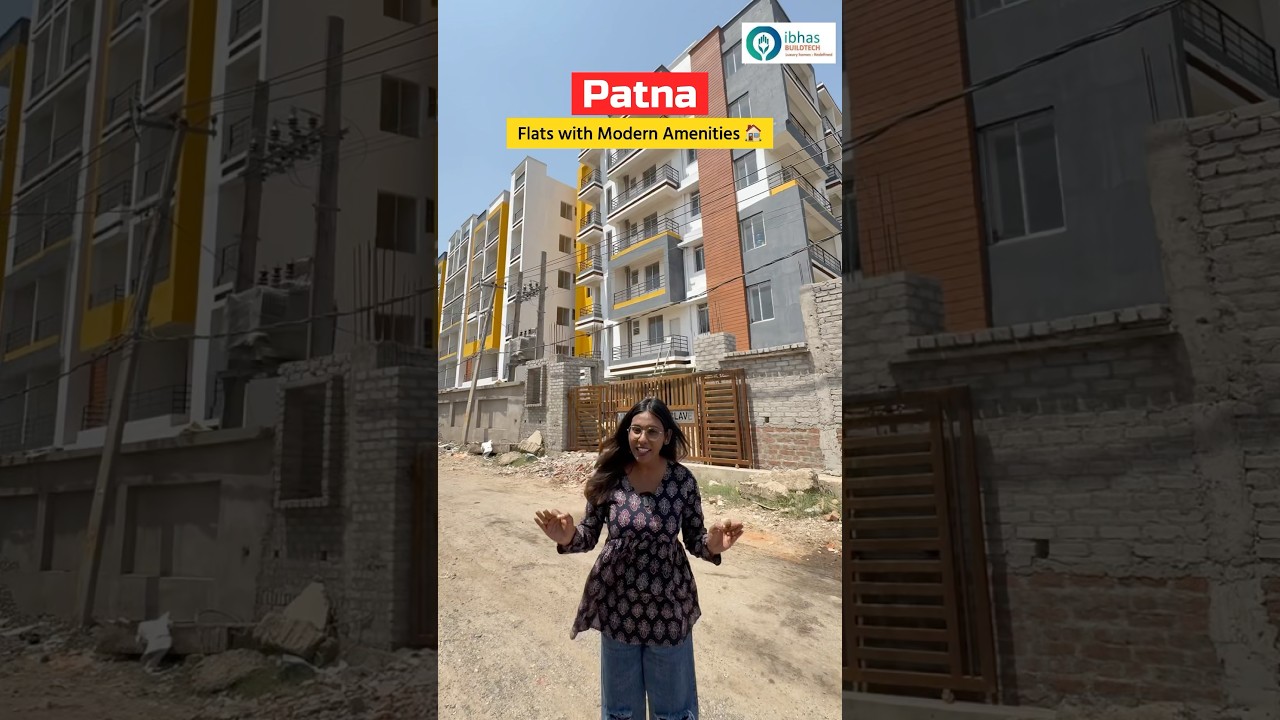 Flats with Modern Amenities in Patna 🏠 #shorts #patna #flats