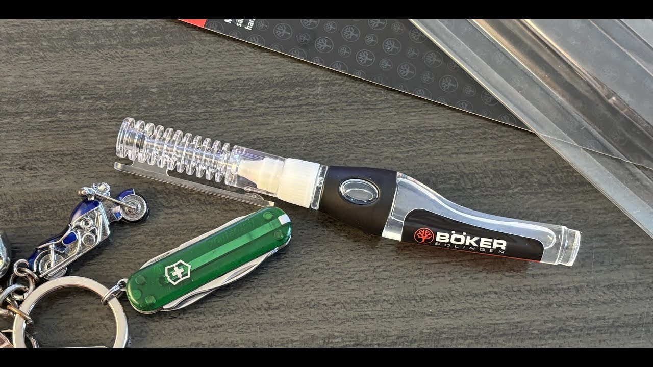 Cleaning My Swiss Army Knife with B&ouml;ker Oil Pen &ndash; So Satisfying!