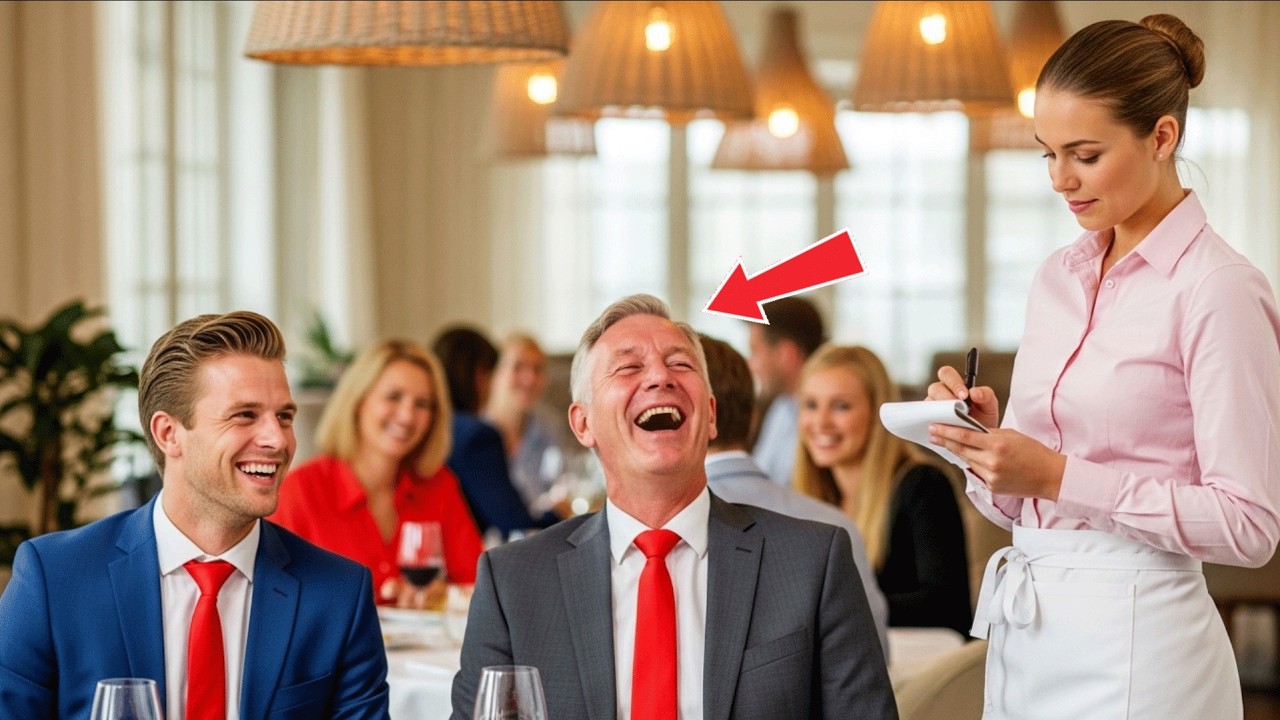 DE MILJONAIR BESTELDE IN HET DUITS OM DE SERVEERSTER TE BESCHIMpen… MAAR ZIJ SPRAK 7 TALEN