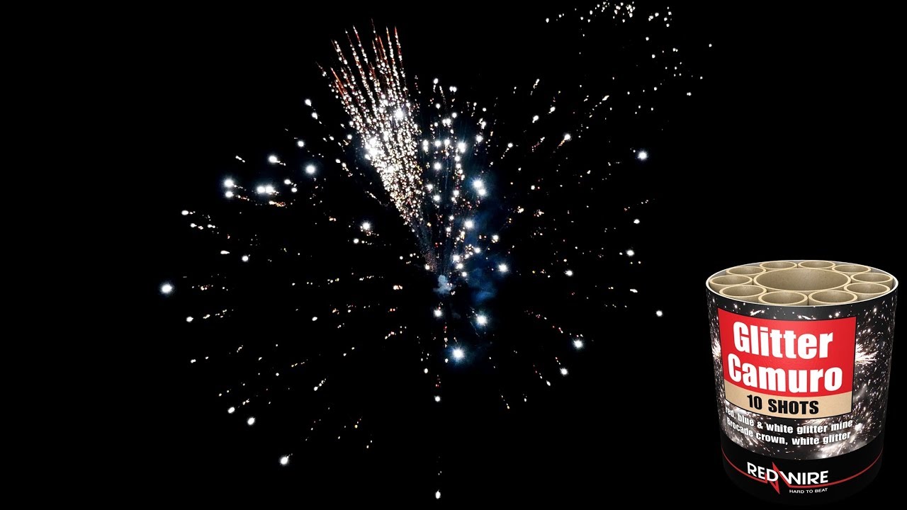 Glitter Camuro Red Wire Serie Lesli NEUHEIT | PyroExtremGermany