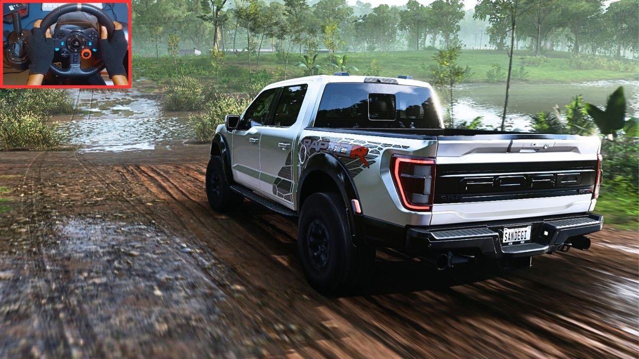 Ford F-150 Raptor R Forza Horizon 5 Offroad | Logitech G29 Steering Wheel Gameplay