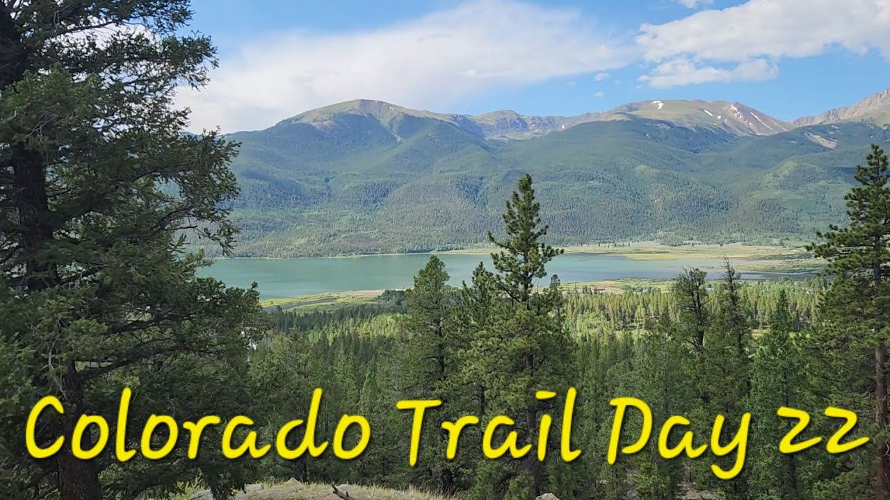 Colorado Trail Day 22 ( Mt. Massive Trailhead to Twin Lakes ) 168.6 - 174.4 mileage 