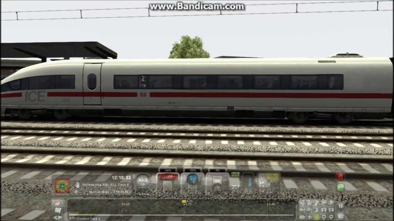 Train Simulator 2013 HD EXCLUSIVE: German Class 403 ICE 3 Siemens Velaro On Northeast Corridor