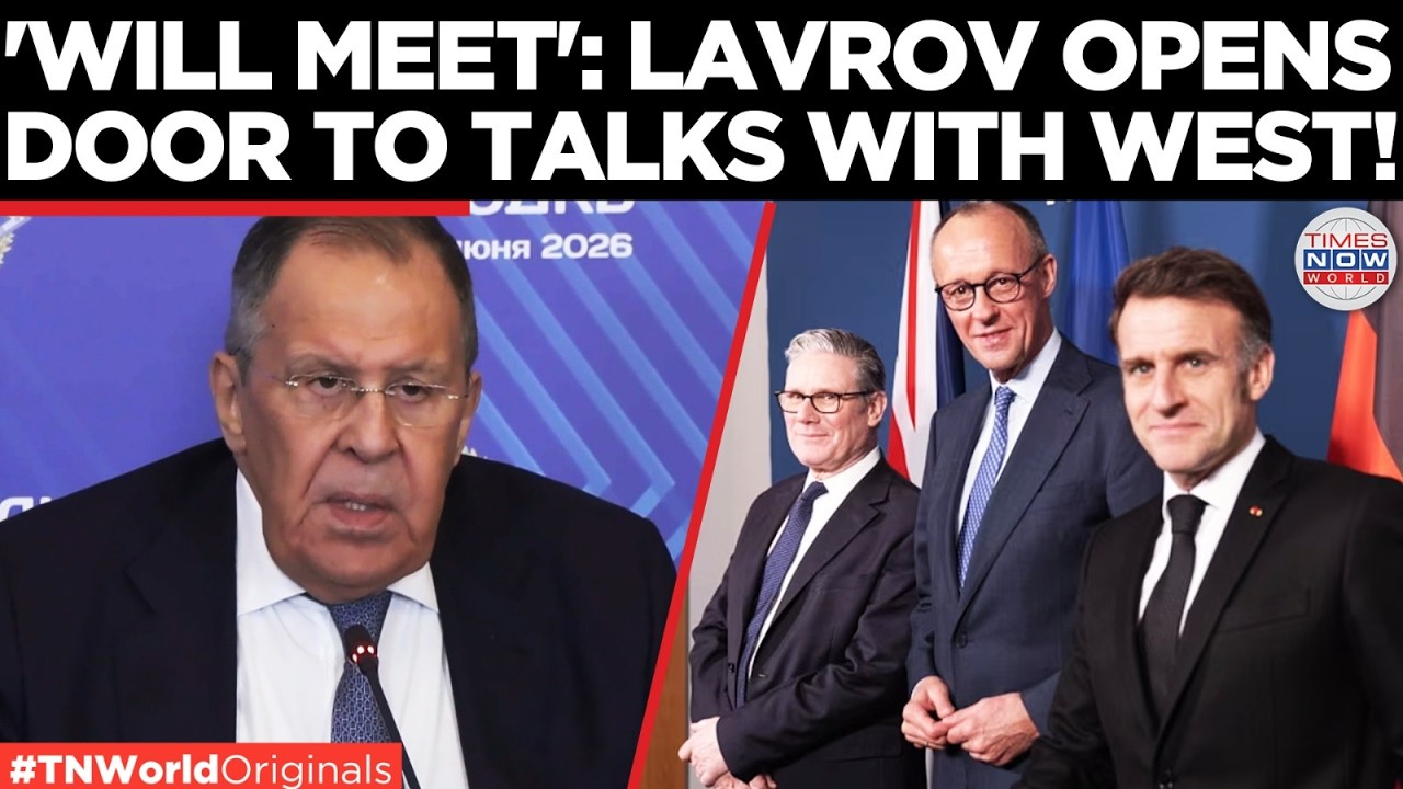 RUSSIA&ndash;EUROPE TALKS? Lavrov Confirms Meeting With UK, French and German Diplomats | Times Now World