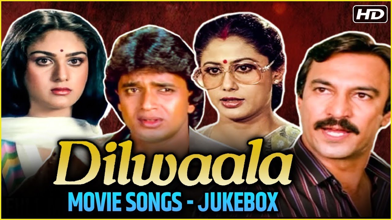 Dilwaala Movie Songs | Mithun Chakraborty & Meenakshi Sheshadri | Kishore & Asha Hits | Jukebox