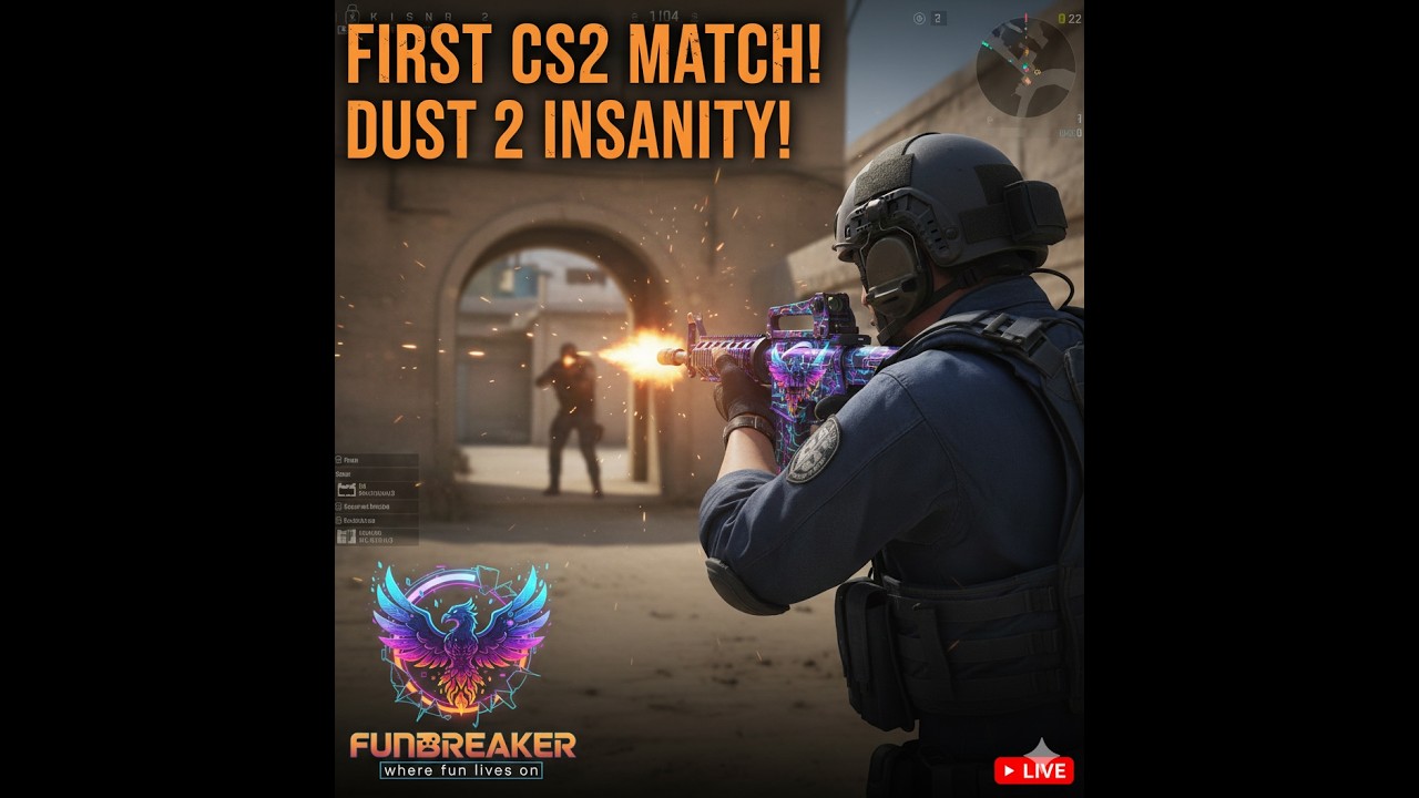 How I CLUTCHED My First CS2 Premier Match! 🏆 (FunBreaker Gameplay)