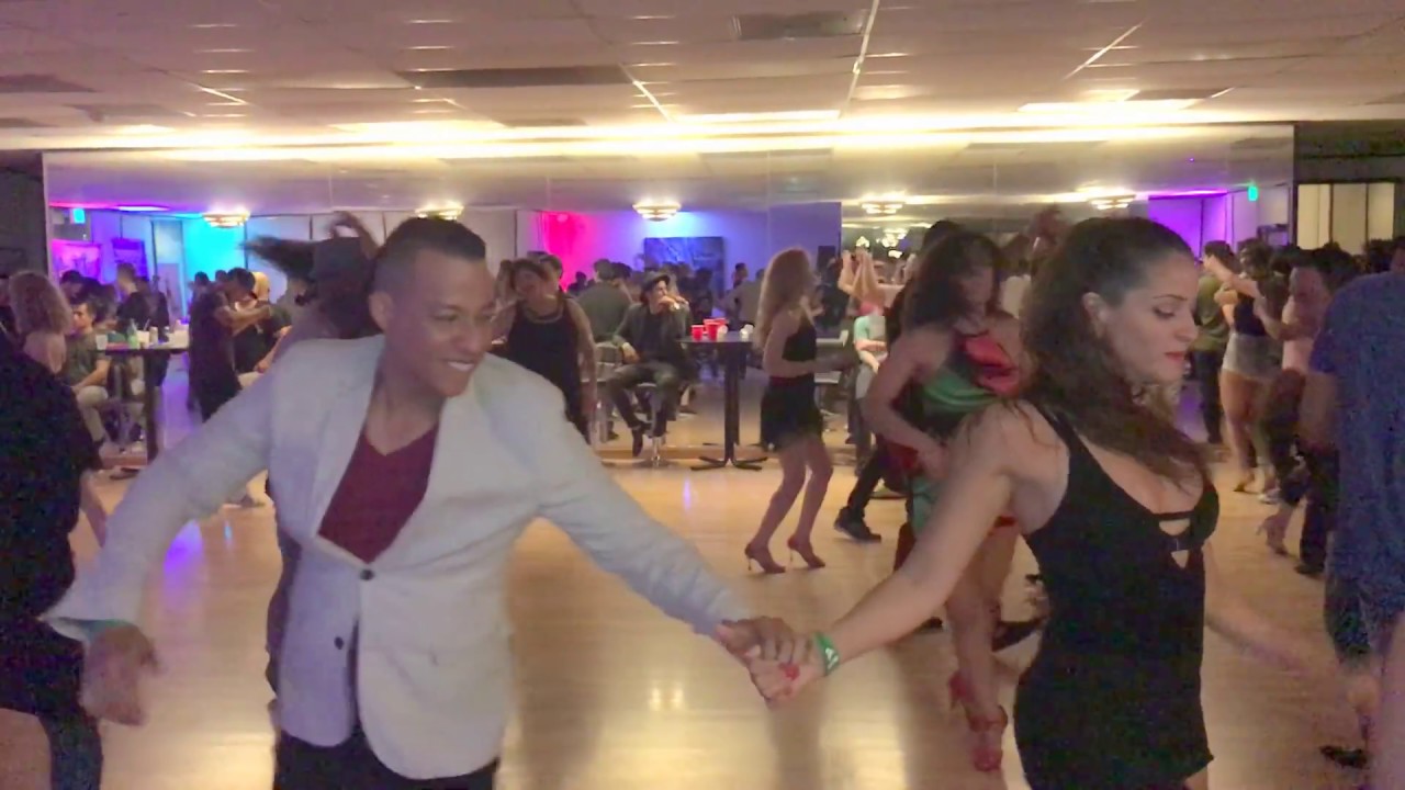 SHANI TALMOR & BILL ROJAS  SALSA DANCE AT UNIFIED ON2 ANNIVERSARY 2017