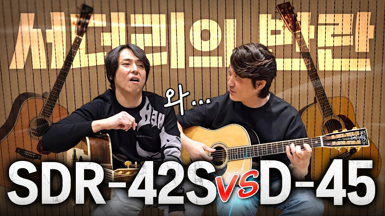 마틴 D-45랑 붙었는데 살아남았다고...? 프로페셔널 퀄리티 시그마 SIGMA SDR-42S