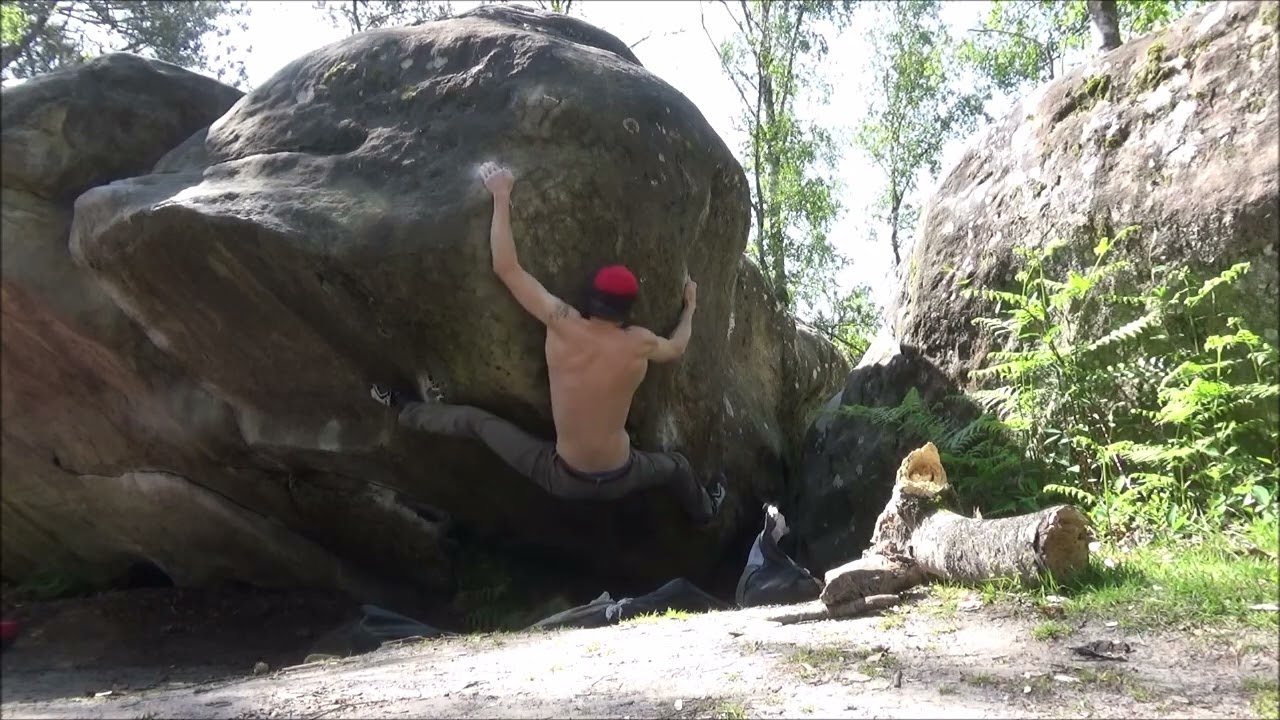 Fontainebleau - Canche aux Merciers - Le Charingan 7C