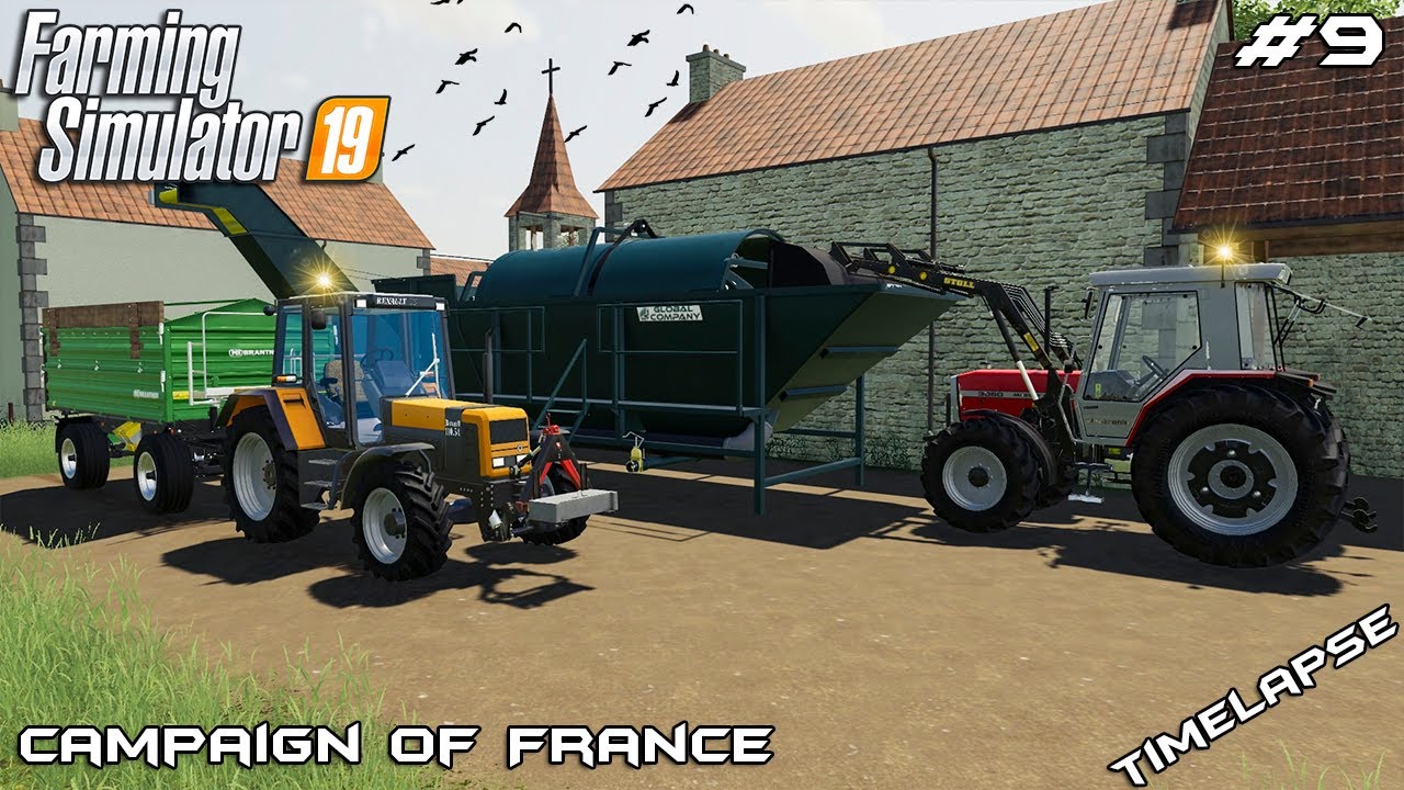 Potato harvest & washing potatoes | Campaign Of France | Farming Simulator 2019 | Episode 9