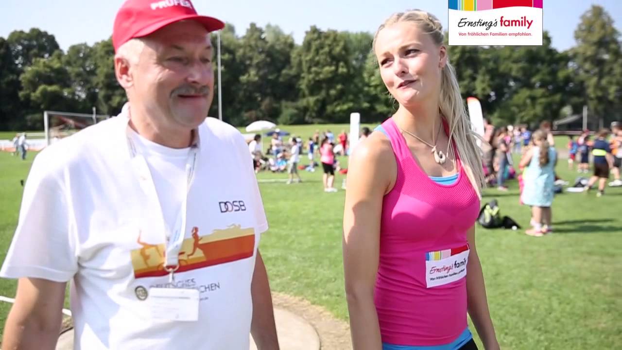 Sportabzeichendisziplinen Kraft und Ausdauer mit Miriam Höller in Regensburg