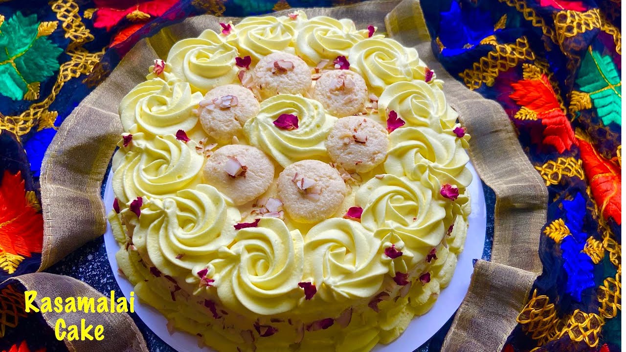 Rasmalai Cake Recipe | Indian Fusion Cake | Valentine's Day Special | Cake Recipe