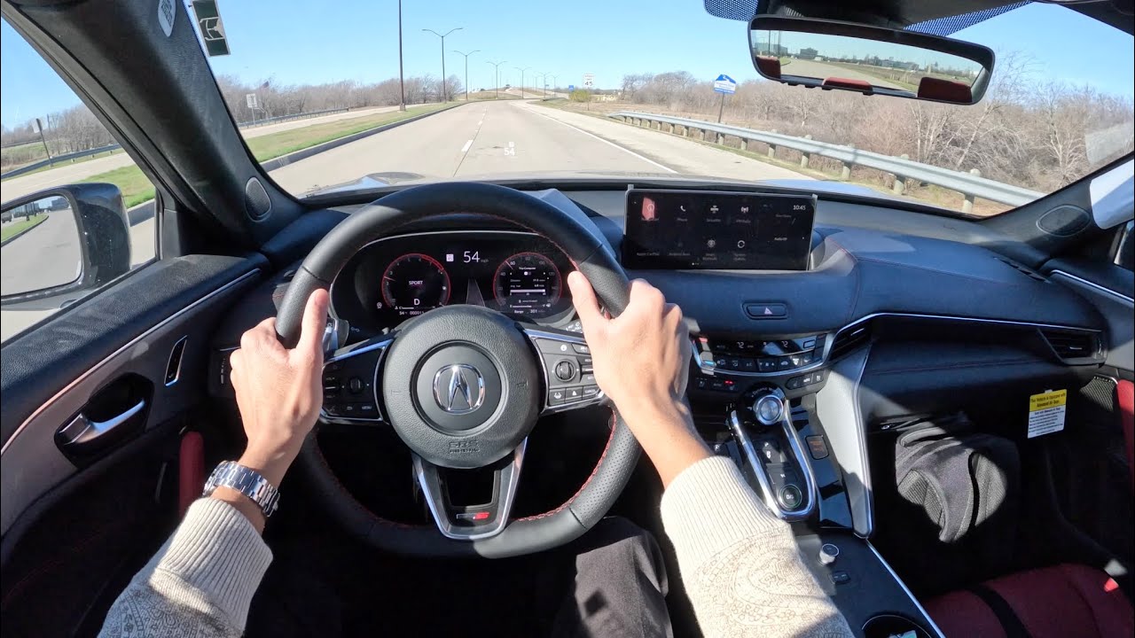 2025 Acura TLX Type-S — тест-драйв от первого лица