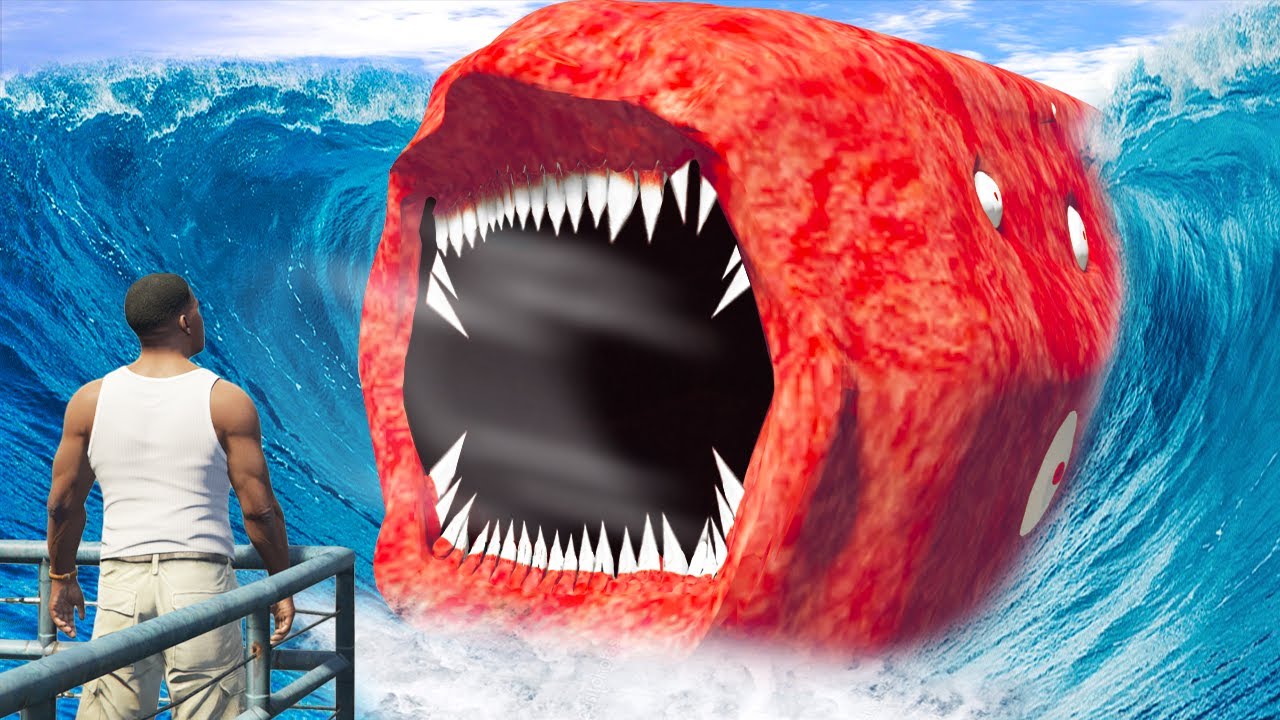 Encontré un MONSTRUO MARINO en GTA 5