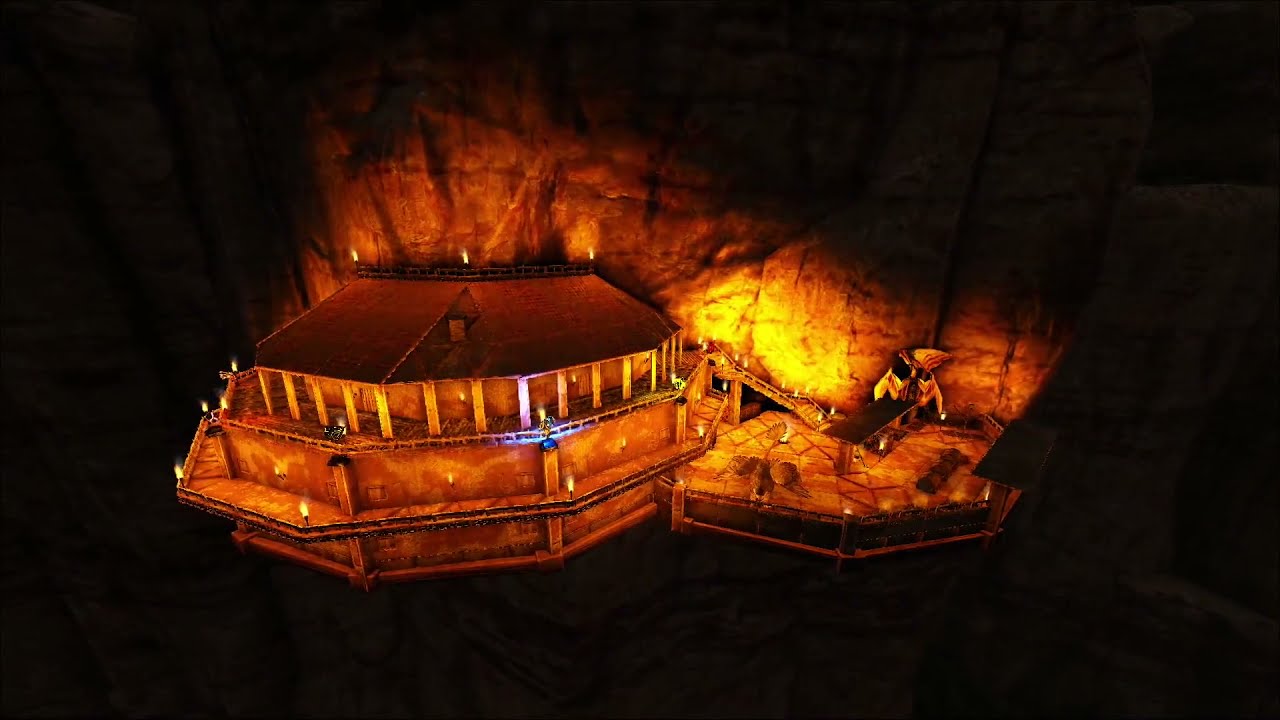 Ark Survival Evolved | Ragnarok | PvE Cliff Base Design