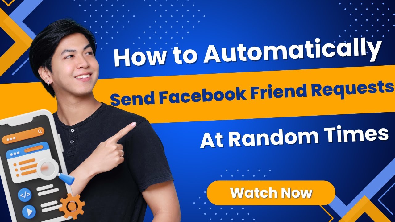 How To Automatically Send Facebook Friend Requests At Random Times | Marketing Tools