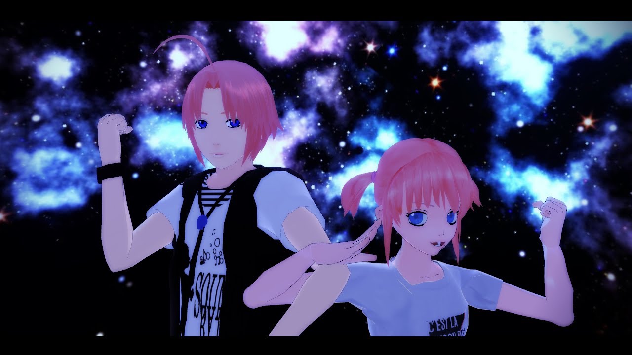 【MMD銀魂】夜兎兄妹でTwinkle Days