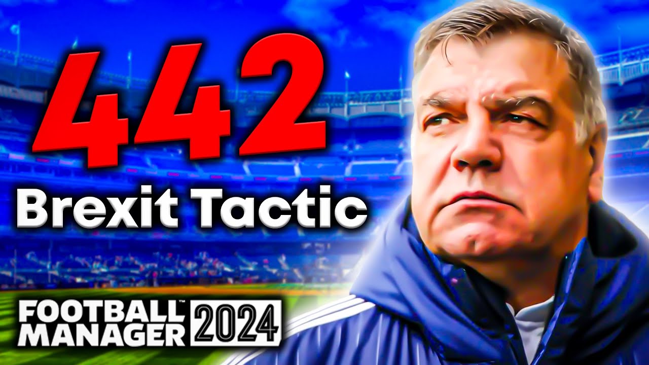МЯЧ БРЕКСИТА | Идеальная тактика 442 для Football Manager 2024 | Тактика FM24