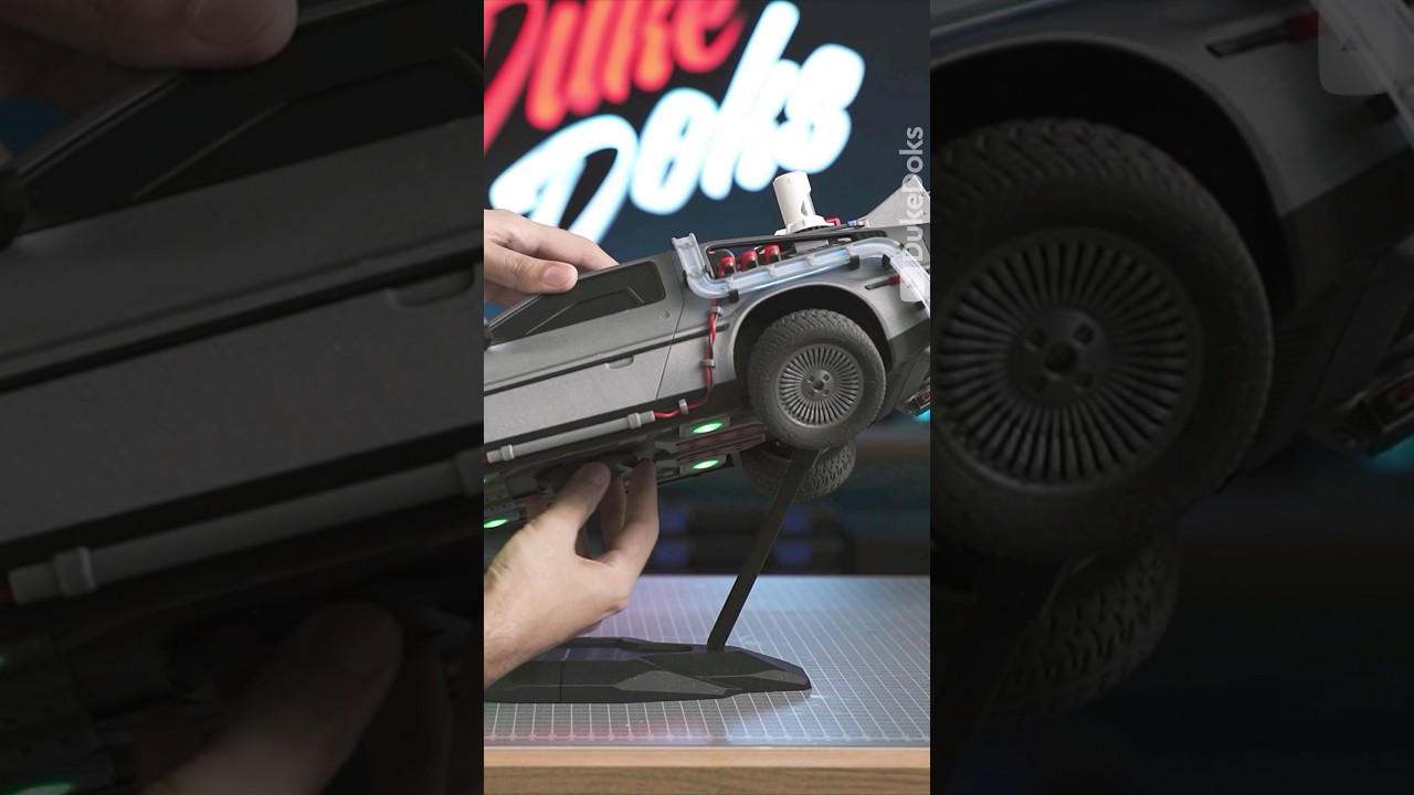 Chassis MOD, 1/10 3D printed project. Back to the Future II. STL on Cults and Printables #3dprinting