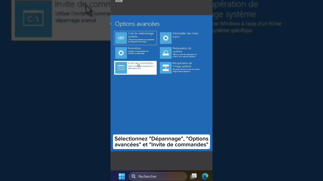 R&eacute;initialiser le Mot de Passe Windows 11 en Mode Sans &Eacute;chec avec utilman #windows11 #shorts