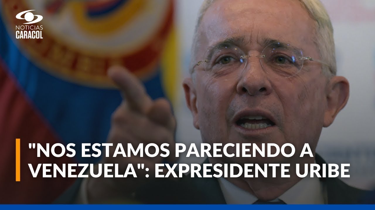 Expresidente Uribe habla de Venezuela, la relaci&oacute;n entre Colombia y EE. UU. y pr&oacute;ximas elecciones