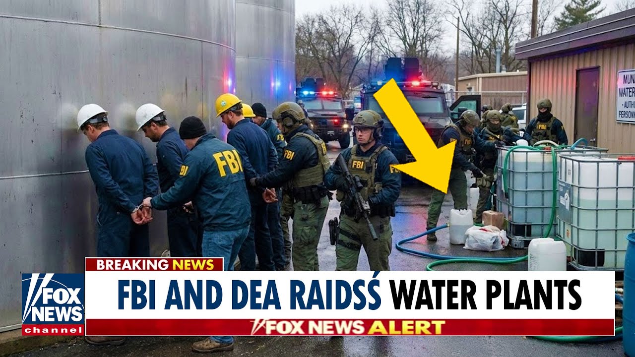 FBI & DEA RAIDS 67 At Water Plant &mdash; Cartel Used Facility to Process Drug Chemicals | US MILITARY