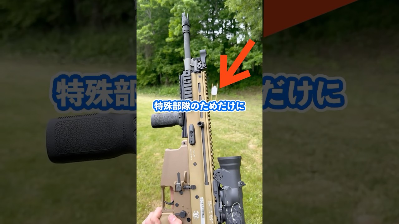 世界の特殊部隊が愛用するライフル3選！#ミリタリー #アメリカ軍 #自衛隊