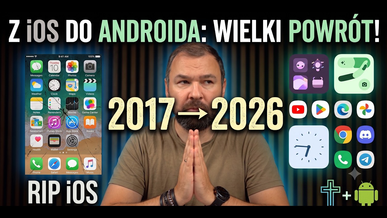 Po 9 latach wr&oacute;ciłem do Androida z iOS - poradnik cześć 1