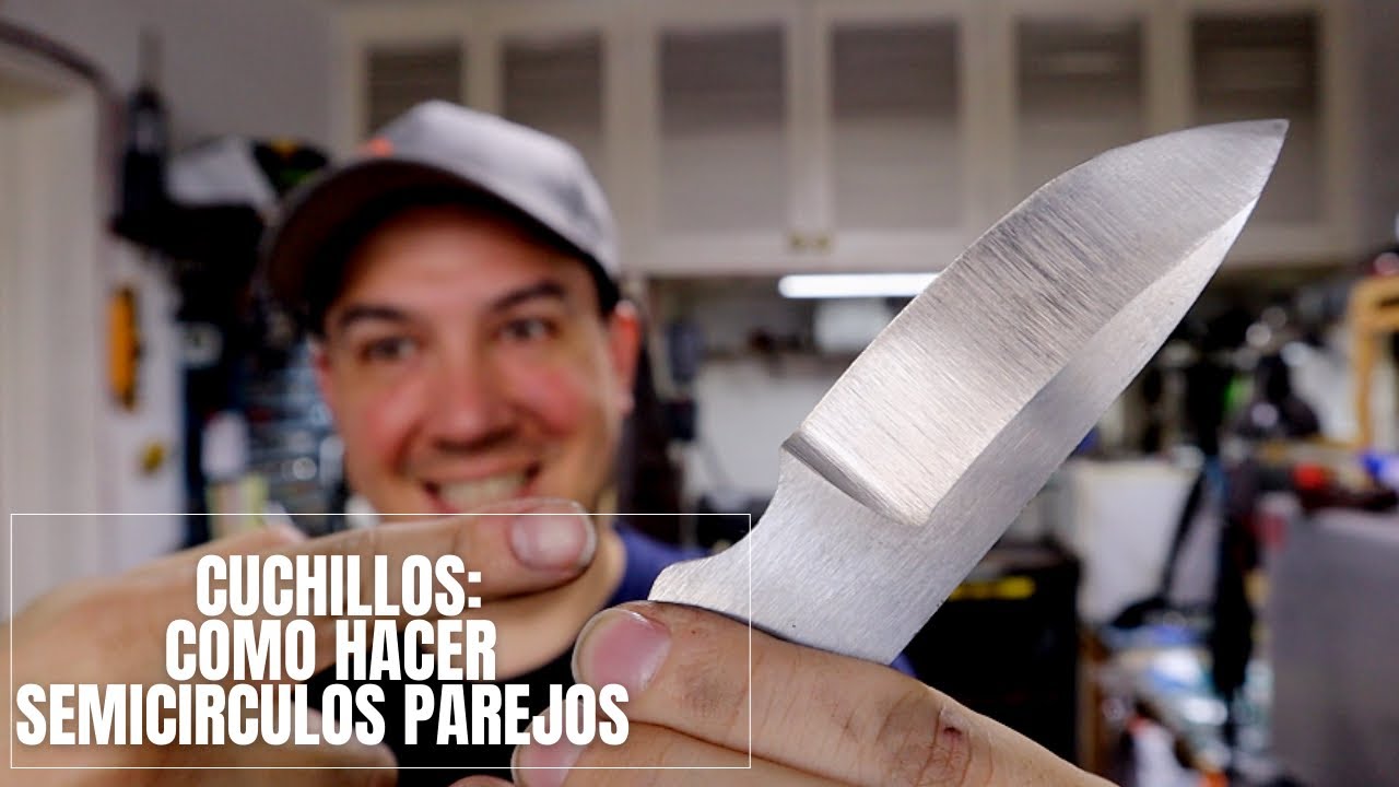 Cuchillos 💯 Como hacer semicírculos perfectos ✅