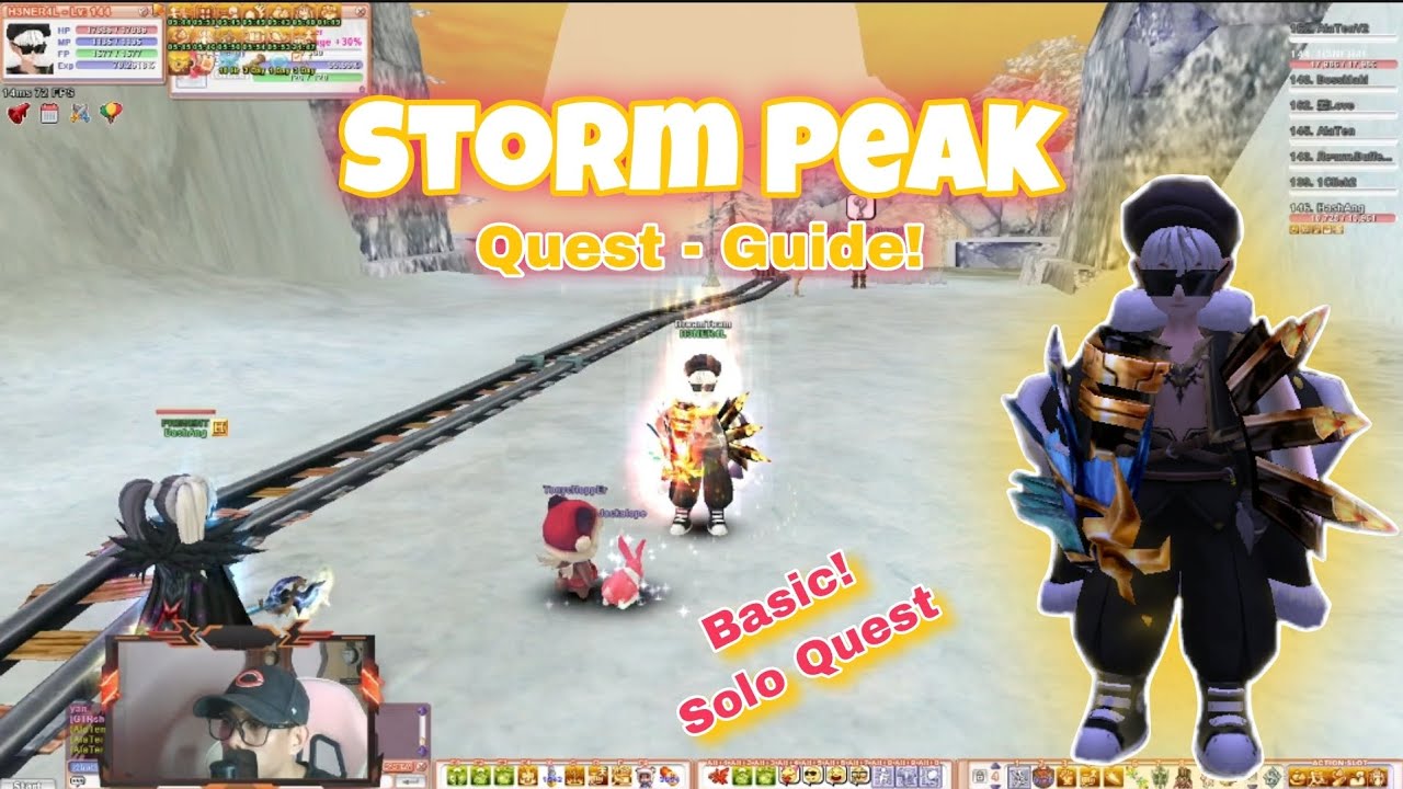 Flyff Universe by PlayPark - Mobile/PC Games MMORPG - Storm Peak - Dungeon Quest