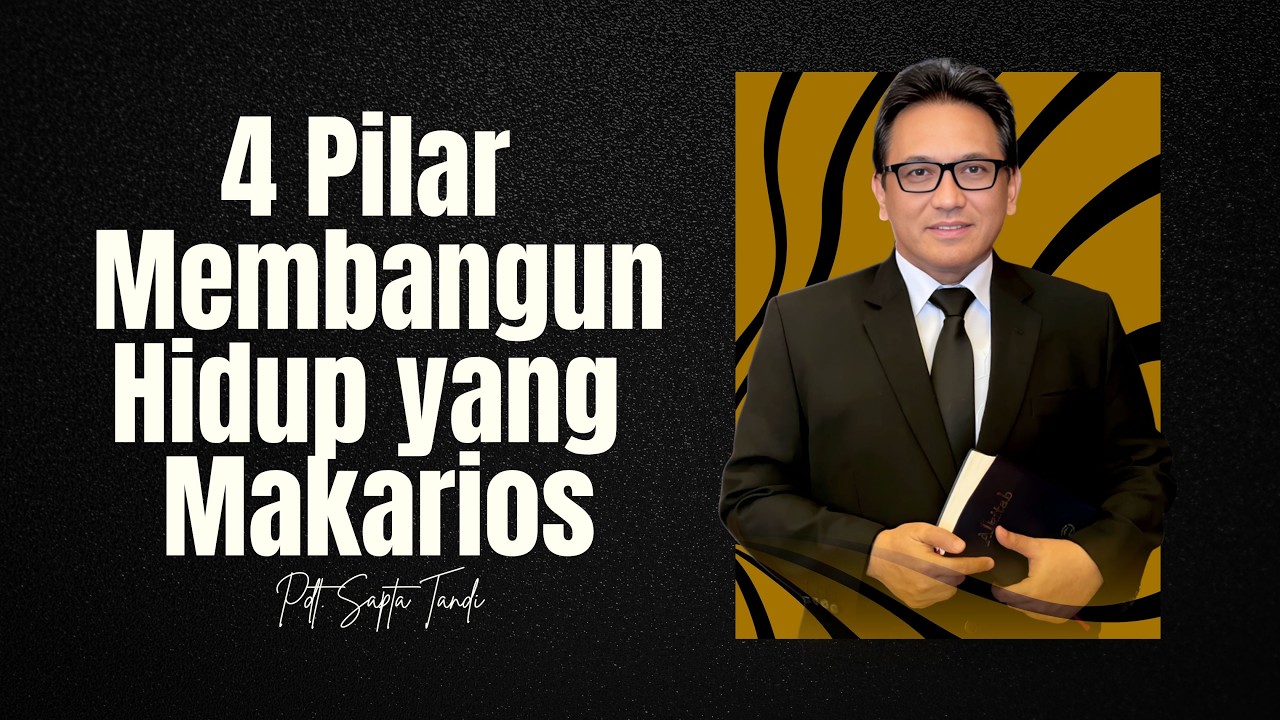 Menara Doa Online : Kamis 12 Maret 2026 (4 Pilar Membangun Hidup yang Makarios)