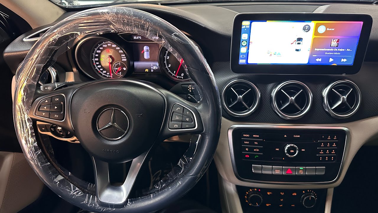 Mercedes a GLA 200  Multimídia Android 10,25” polegadas,, CarPlay/AndroidAto