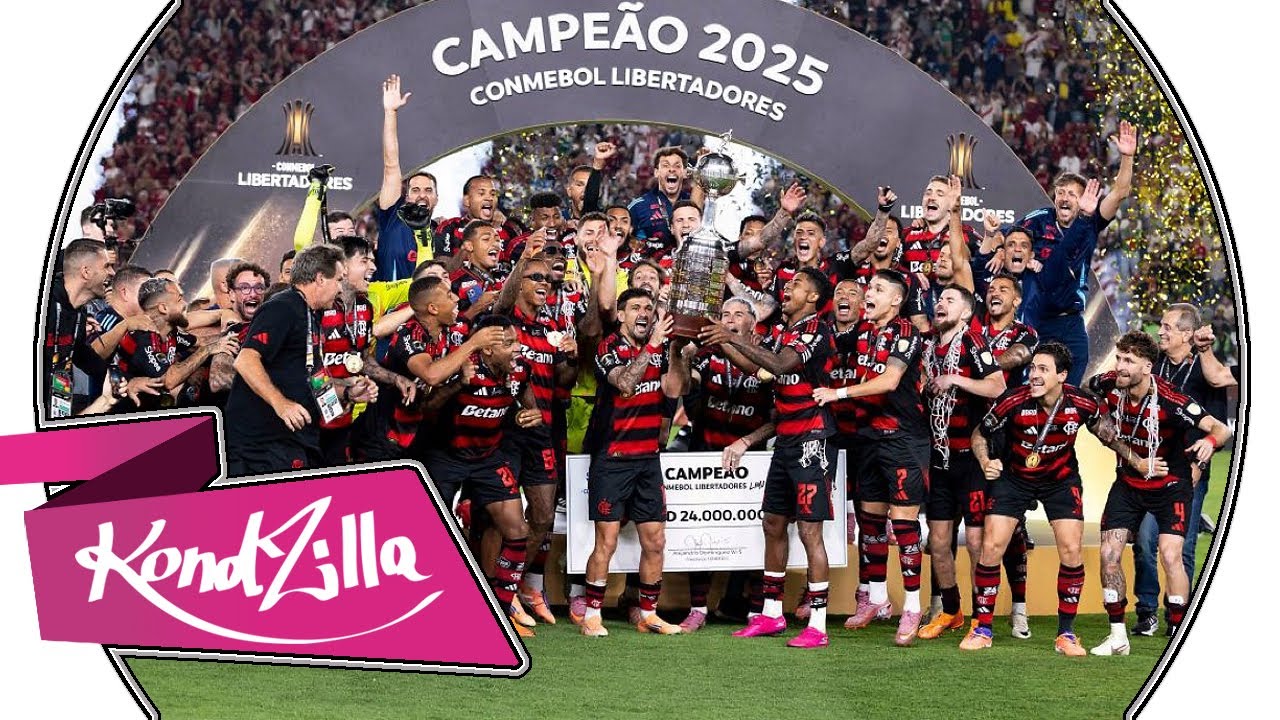 Flamengo ● MANTO SAGRADO - FLAMENGO TETRACAMPEÃO DA LIBERTADORES (FUNK DO FLAMENGO 2025)