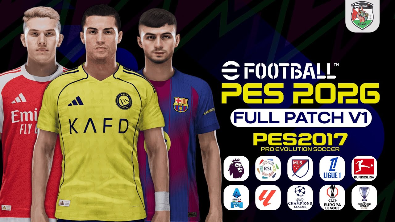 PES 2017 efootball 2026 V1.0 | 🔥BEST PATCH FREE by HANO PATCH✔️ #1