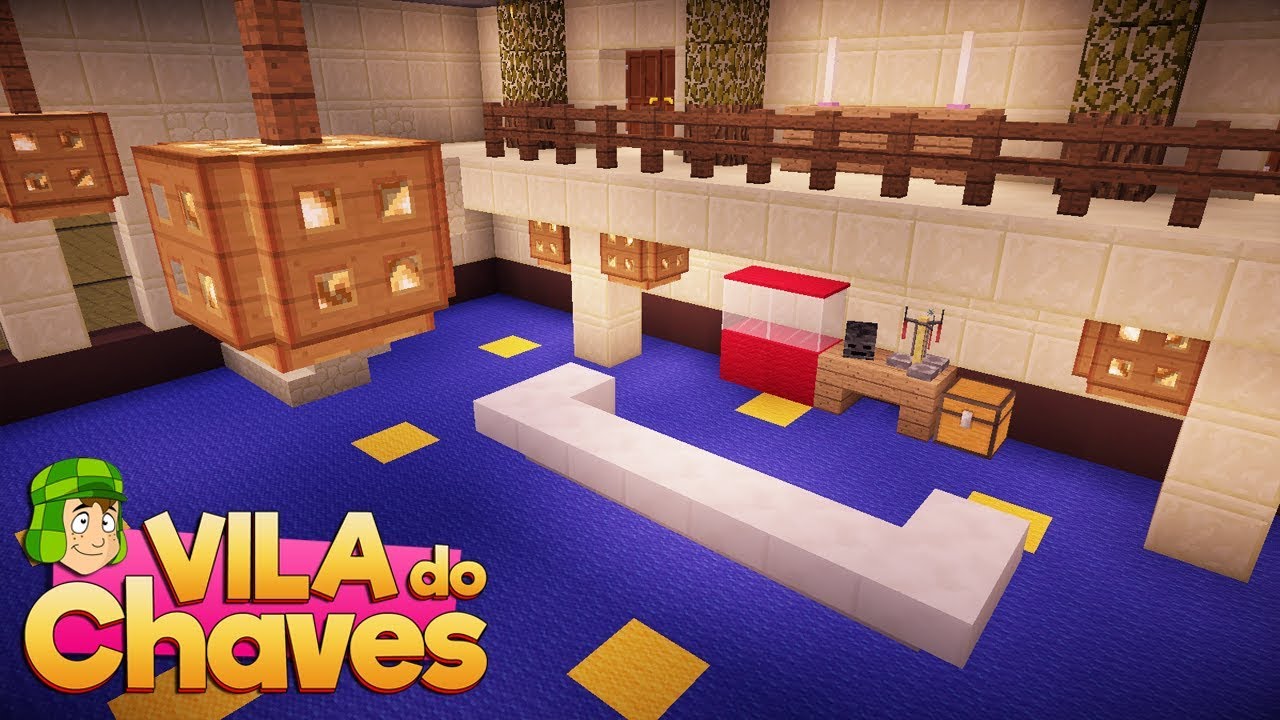 Vila do Chaves: Maquina de Pipoca na Recepção!? (18) | Minecraft