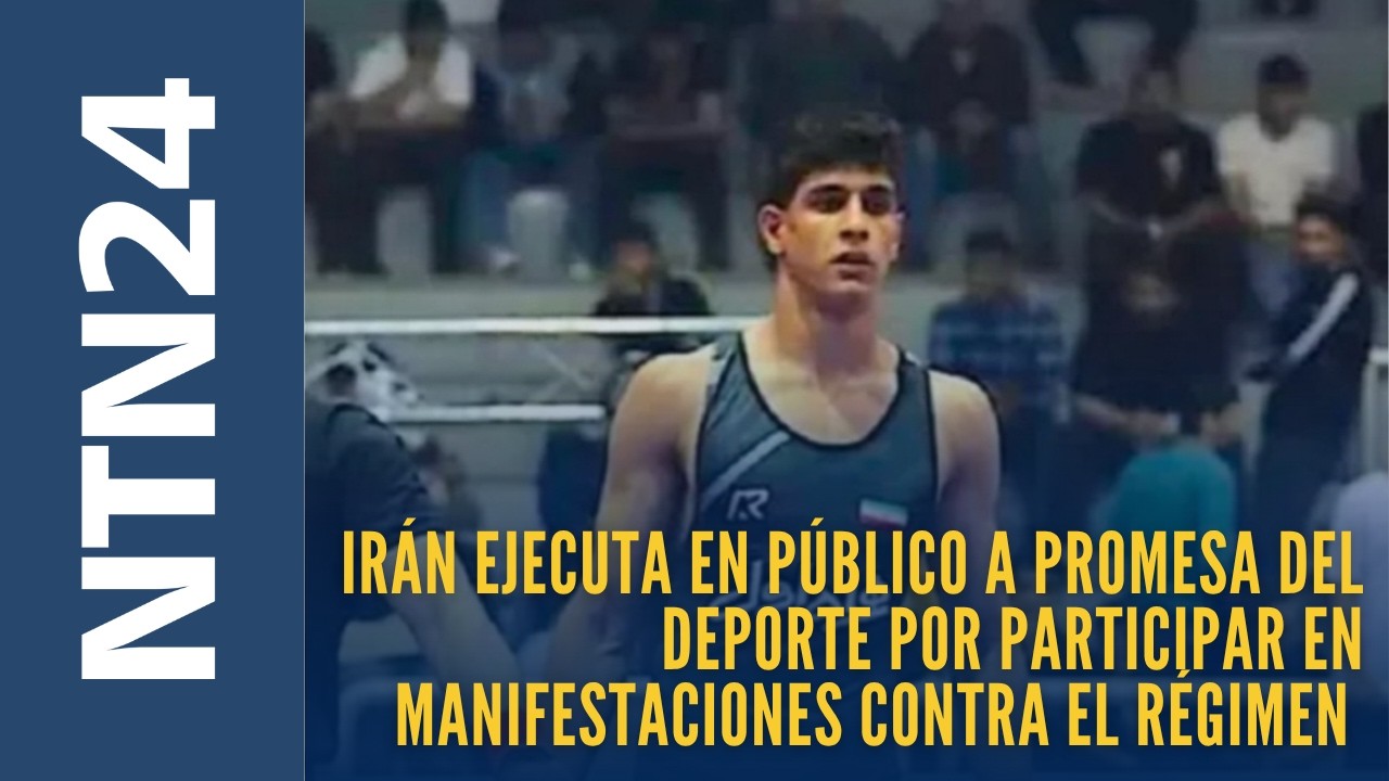 Irán ejecuta en público a promesa del deporte por participar en manifestaciones contra el régimen