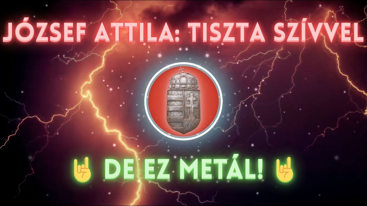 József Attila: TISZTA SZÍVVEL // 🤘 DE EZ METÁL 🤘