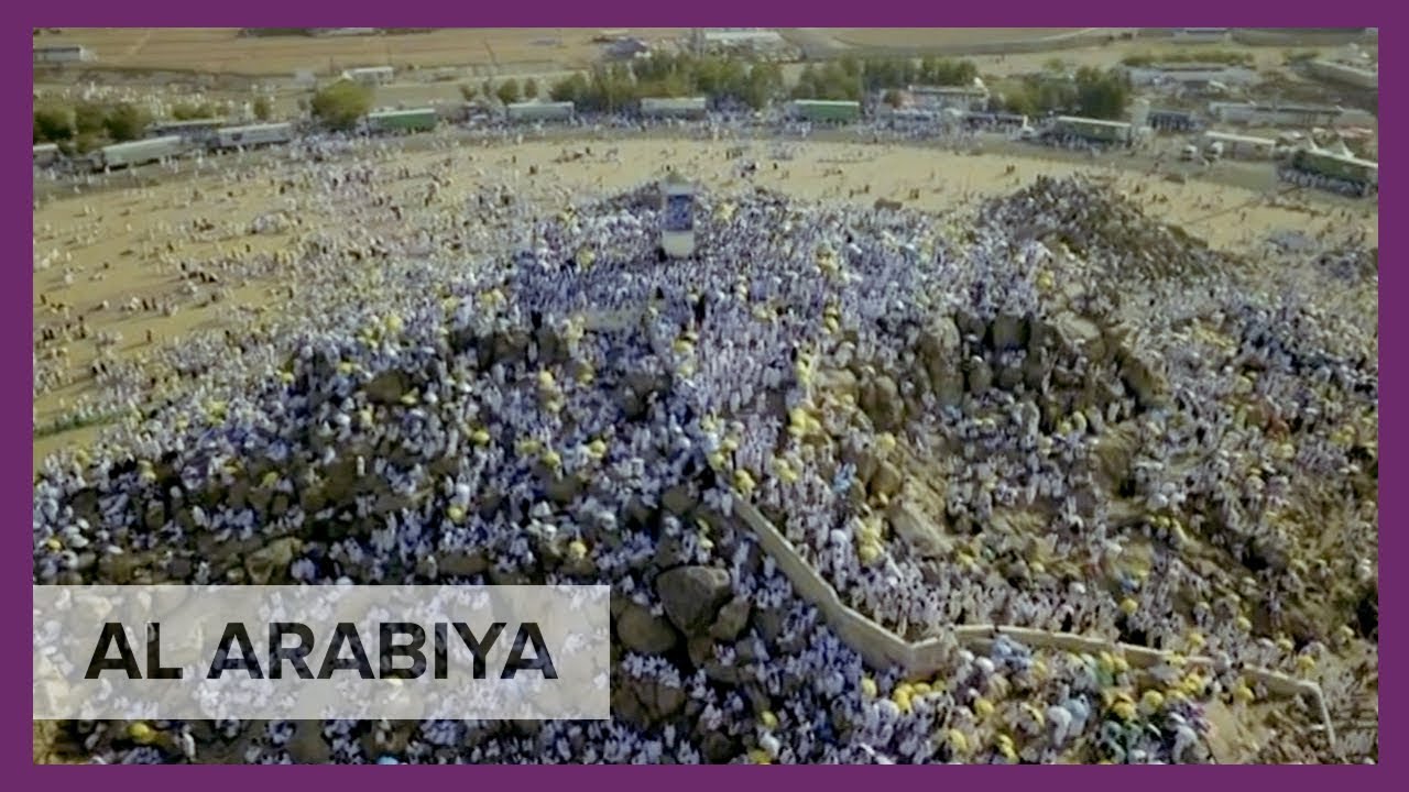Spectacular drone footage from Mount Arafat