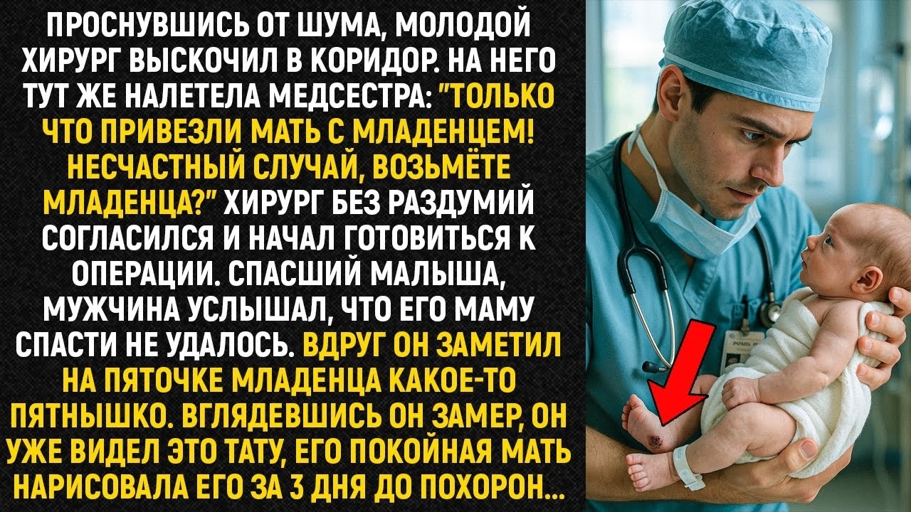 Проснувшись от шума, молодой хирург выскочил в коридор. На него тут же налетела медсестра...