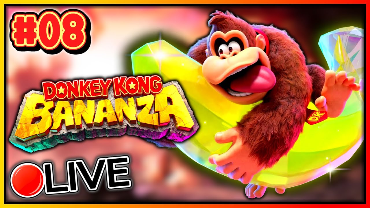 🔴 LIVE: Das Abenteuer geht noch tiefer! 🍌 DONKEY KONG BANANZA [#08]