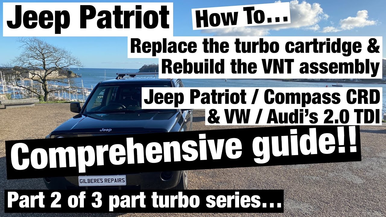Jeep Patriot Turbo Rebuild / Repair VNT 2.0 tdi VW Audi 140pd P0234 P0299